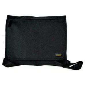 Scenic UNISEX Black Tablet Crossbody Messenger Bag